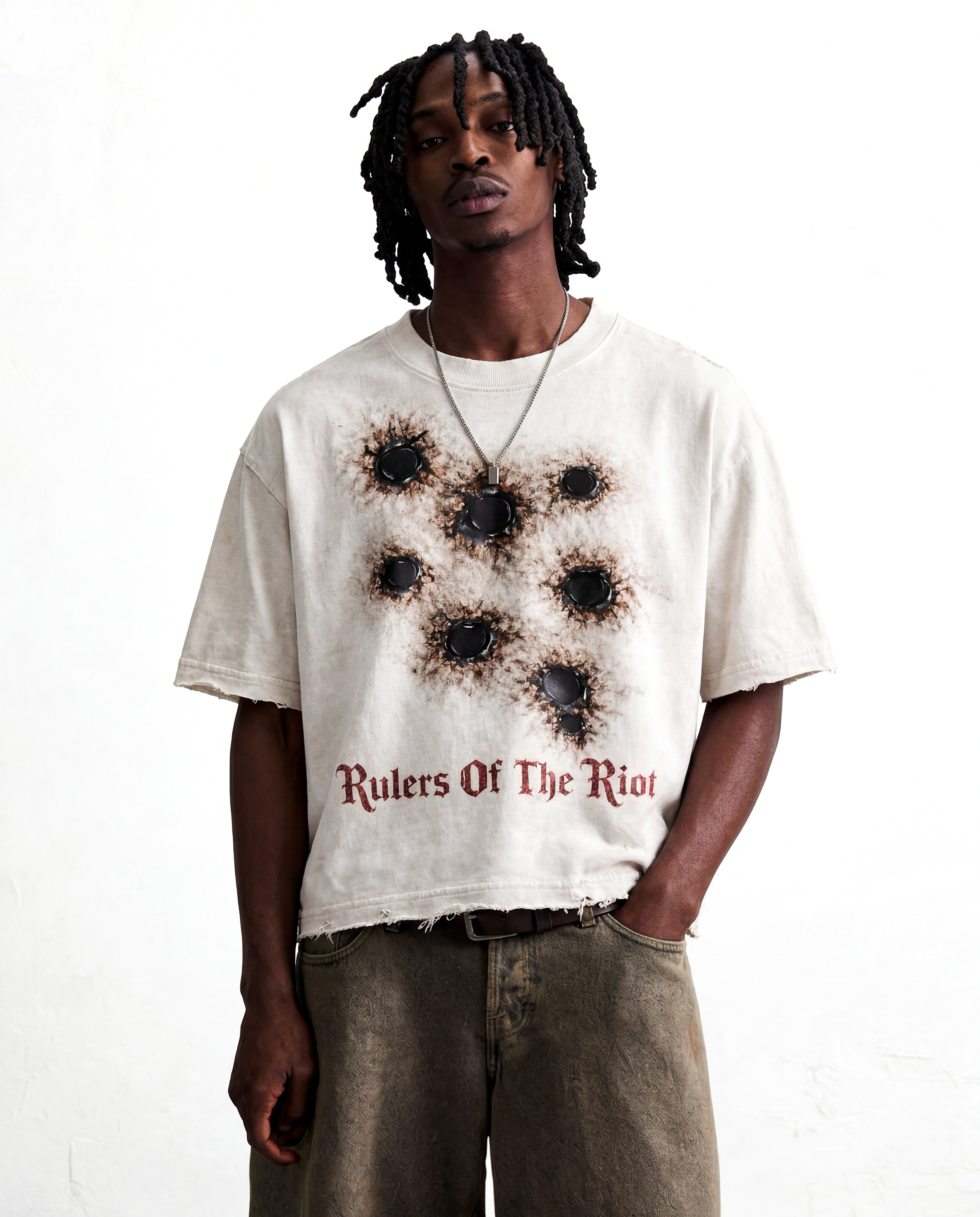 White Impact Tee